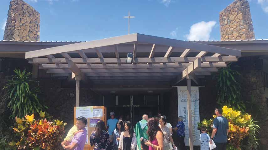 MAY 2019 Annunciation Catholic & Church Ascension Mission HOSPITALITY SUNDAYS Bringing Parish Community Together in Fellowship The Mass is one of the most important parts of our faith, and every week