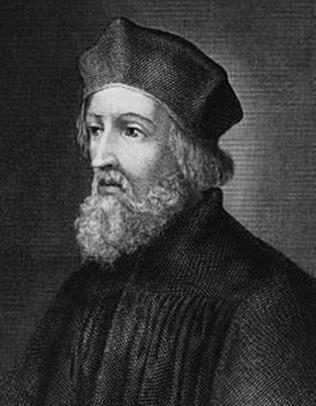 John Hus (1369-1415) Bohemian from what is now Czech Republic Hus literally means goose Follower of Wycliffe Believed