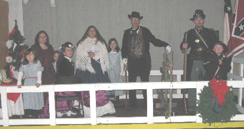 Downtown Enterprise Christmas Parade December 3 Camp 911 s float showed two
