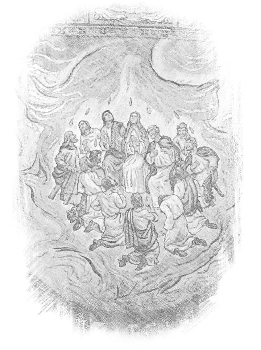 DAY 7: THE COMING OF THE HOLY SPIRIT Opening prayer: We fly to thy protection, O Holy Mother of God.