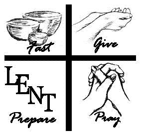 13th and Lent will start with Ash Wednesday on