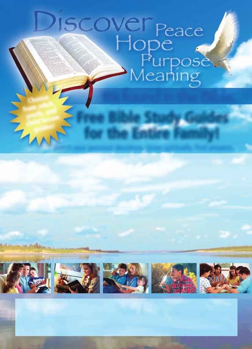 Choose from adult, youth, and child lesson guides! It s found in the Bible. Free Bible Study Guides for the Entire Family! Enrich your personal devotions. Grow spiritually. Find answers.