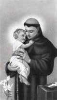 NOVENA TO SAINT ANTHONY The annual Novena in preparation for the June 13th feast of Saint Anthony will begin on Tuesday, March 10th immediately following the 12 noon Mass.