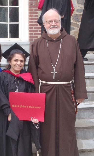 John s Seminary on May 22nd. She is pictured with Seán Cardinal O Malley. Well done, Farzi! St. Mary s High School of Cambridge Class of 1964 Reunion St.