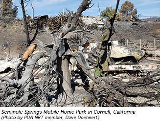 PAGE 7 PDA: California Wildfires We know that your hearts, like ours, have been broken as the devastation wrought by wildfires in California continues to increase in severity.