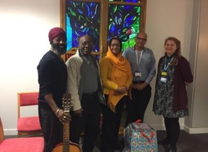 Manny Koya from Chaplain Ministry said: It was an experience and great joy being at the Sikh Prayers and the meaning of the explanation was very profound.