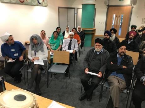 St James s Hospital at Faith Centre, 1st Floor Bexley Wing, Leeds by Gurdev Singh Dahele MBE The Leeds Teaching Hospitals NHS Trust Chaplaincy Service held the Sikh Prayer Day on 18 November 2018