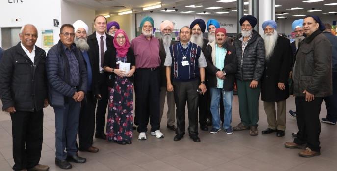 City Hospital Birmingham by Joga Singh The prayers were held on 14 November and all went well.