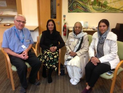Did Ardaas for the wellbeing of all patients, staff and world peace. Rev Phillip Staves said: Thank you.