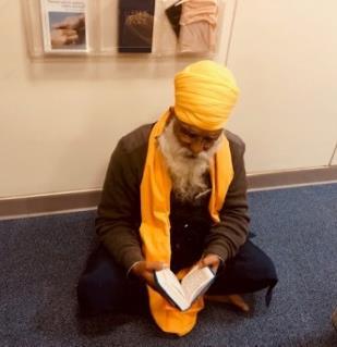 Manjinder K Jagdev of Norfolk & Norwich Sikh Society.