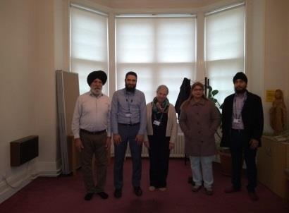 Spring Field Hospital, SW17 by Ajaib Singh Bahra On 28 November, we were greeted by Rev Amanda Beck and taken to the Multi-faith Room - we did the prayer and Ardaas for the wellbeing of all patients,