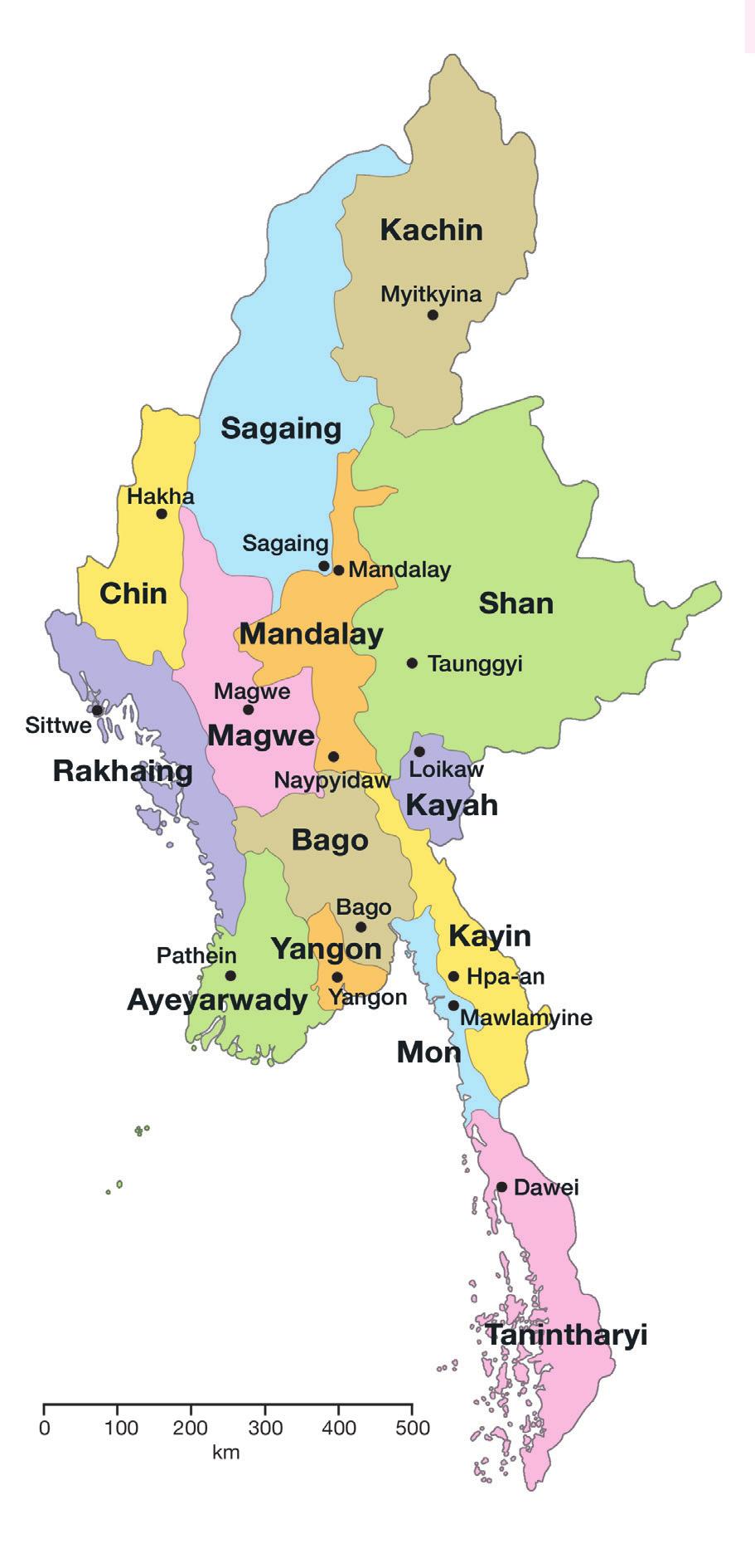 The Rohingya are a Muslim minority living in Rakhine (Rakhaing) province in Myanmar (Figure 3).
