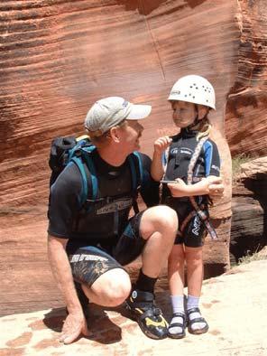That same month we joined our friends Mike and Wendy Brunson and their family (Lily - 4 years old and Christian - 2 years old) for a camping and canyoneering trip in Zion.