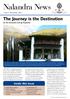 Nalandra News. The Journey is the Destination