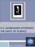 K.V. LAURIKAINEN EXTENDING THE LIMITS OF SCIENCE