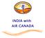 INDIA with AIR CANADA