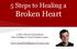 5 Steps to Healing a. Broken Heart. with Gabriel Gonsalves Heart Intelligence Coach & Seminar Leader.