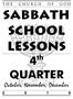 SABBATH SCHOOL LESSONS