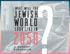 What Will the. jewish WORLD. look like in A MOMENT SYMPOSIUM