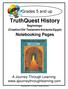 TruthQuest History Beginnings: (Creation/Old Testament/Ancients/Egypt)