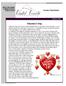 Inmate Newsletter. Valentine's Day SHUTTER CREEK CORRECTIONAL INSTITUTION