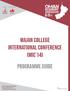 Majan College. International Conference (MIC 14) Programme Guide 8/9 APRIL mic14.majancollege.edu.om majancollege.edu.om