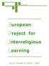 European Project for Interreligious Learning