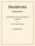 Desiderata. By Max Ehrmann. Printable PDF version illustrated and published. ALifeOfLight.com. By A Life of Light Publishing