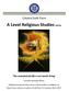A Level Religious Studies (H573)