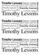 Timothy Lessons. Timothy Lessons. Timothy Lessons. Timothy Lessons. Timothy Lessons. Timothy Lessons. Timothy Lessons.