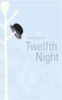 Shakespeare s. Twelfth Night