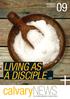 NOVEMBER/ DECEMBER LIVING AS A DISCIPLE P06 PP5911/12/2009(023184). ISSUE 120. a bi-monthly publication of calvary church