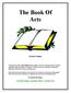 The Book Of Acts. Sermon Outlines