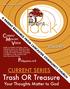 CURRENT SERIES Trash OR Treasure Your Thoughts Matter to God