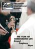 Gospel Prophecy Hope THE YEAR OF CONSECRATED LIFE