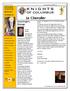 Le Chevalier. Grand Knight s Message WGK Jerry Wood. Volume 3 Issue 1 Le Chevalier July 2017 p.1 St. Bernadette Council