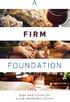 A FIRM FOUNDATION. hope and vision for a new methodist future