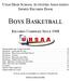 Utah High School Activities Association Sports Records Book. Boys Basketball. Records Compiled Since 1908