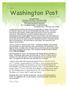 Washington Post. the. Pastor s Letter