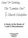 A Study of the Books of 1 and 2 Thessalonians