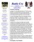 Battle Cry. Founded 1961, Newsletter of the Sacramento Civil War Round Table P.O. BOX Sacramento, CA