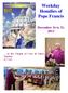 Weekday Homilies of Pope Francis