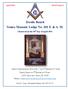 Trestle Board Venice Masonic Lodge No. 301 F. & A. M.