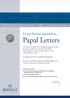 Ut per litteras apostolicas... Papal Letters