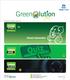 Greenolution e-newsletter, August Green Ganesha! W  B  E