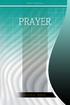 Prayer. Ellen G. White