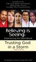 Trusting God in a Storm