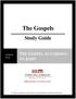 The Gospels. Study Guide by Third Millennium Ministries