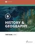 HISTORY & GEOGRAPHY STUDENT BOOK. 10th Grade Unit 1