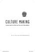Culture Making. Questions for Reflection and Discussion. by Al Hsu and Nate Barksdale